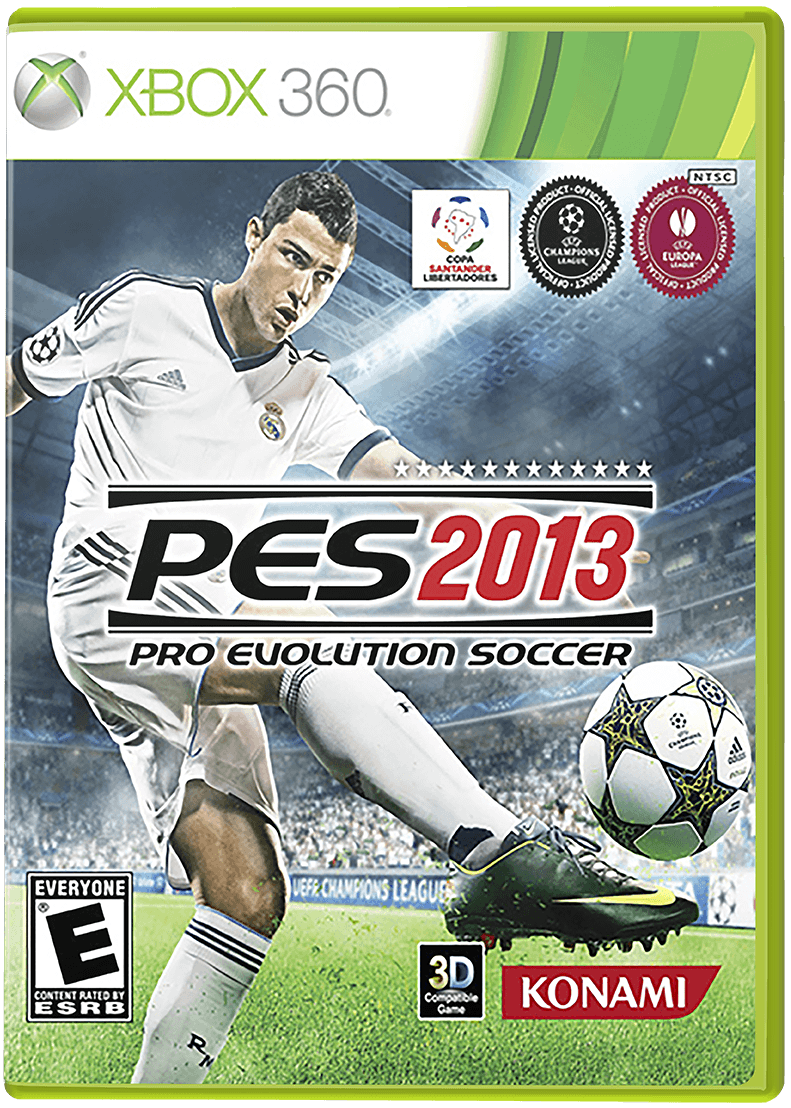 Pro Evolution Soccer 2013 box art for Xbox 360